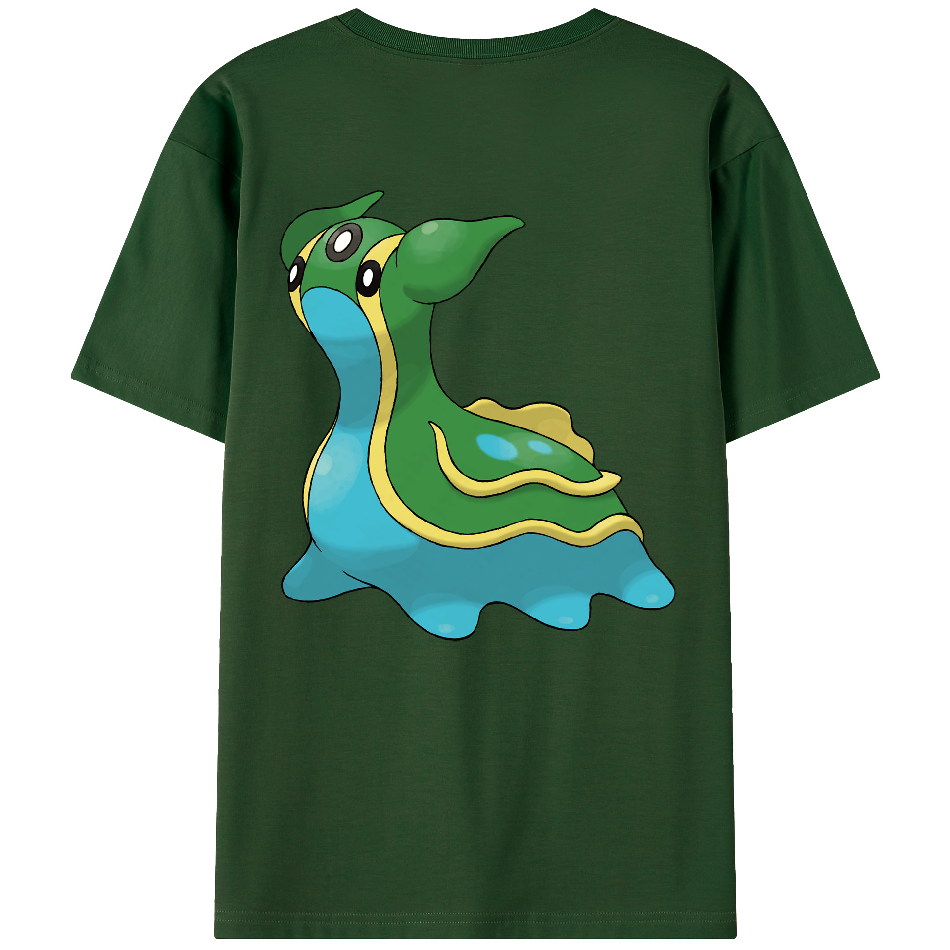 （画像用） ポケットモンスター Pokémon 綿100％半袖Tシャツ（背面プリント）